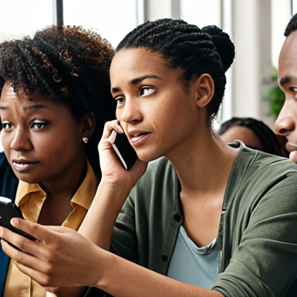 **

A diverse group of people connecting and supporting each other in a modern, stressful urban environment. Some are talking on phones, others are meeting in a support group. Focus on a sense of community, hope, and strength. Include elements representing financial aid, job searching, and psychological support.

**